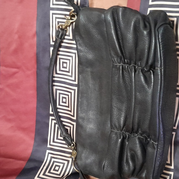 Good Old Days Genuine Leather Hobo Purse - Picture 2 of 7